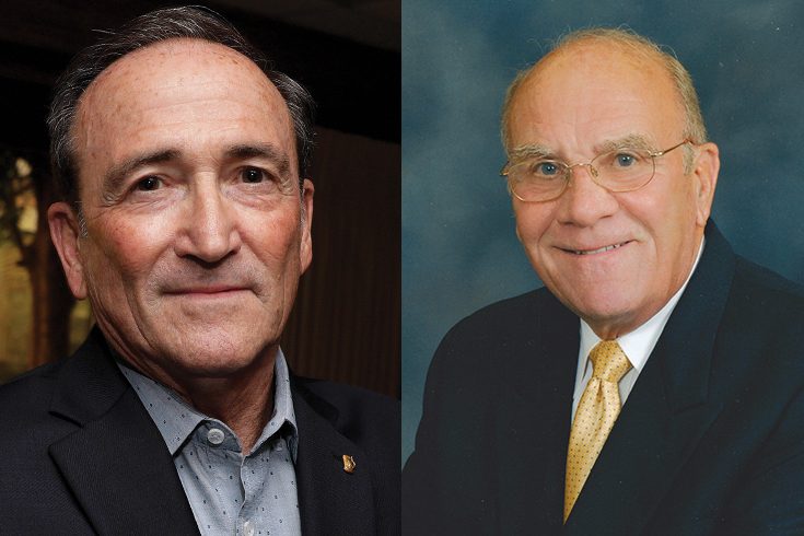 Robert A. Archer ’69 (left) and Donald D. Sowder ‘59 (right)
