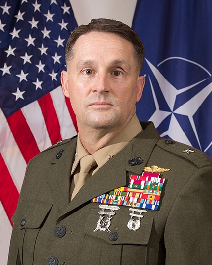 Marine Corps Brig. Gen. Douglas K. Clark ’90 