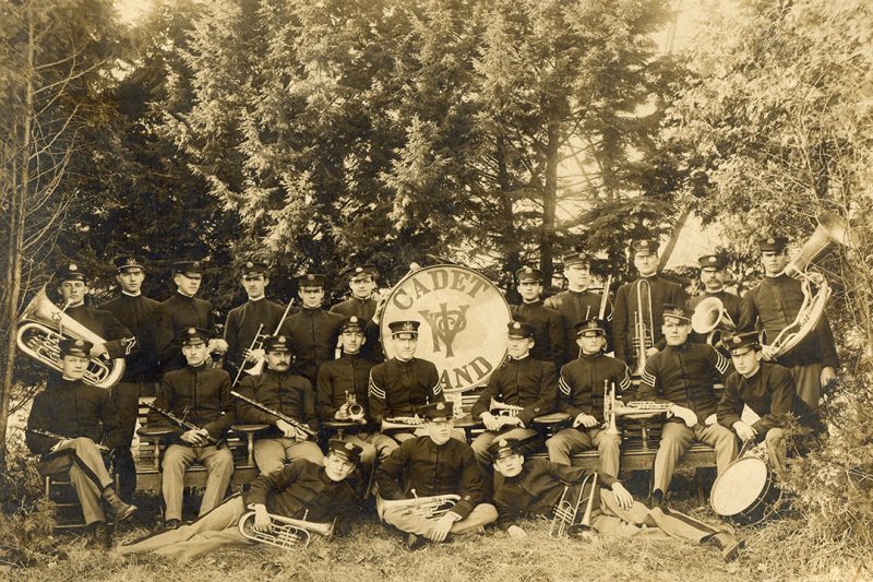 The 1911 cadet band. 