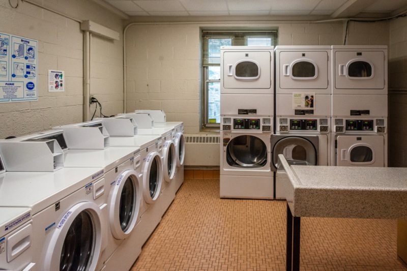 The laundry room in West Eggleston.